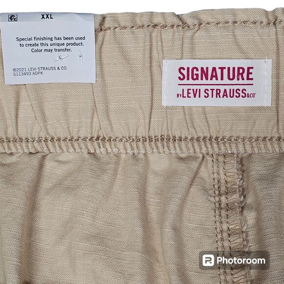 Signature Levi Strauss & Co. Pull-On A-Line Shorts Women's XXL - Picture 5 of 12